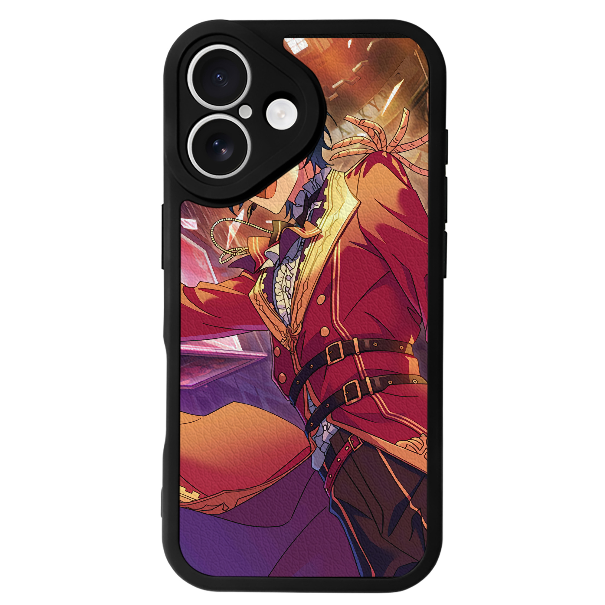 （画像用） あんさんぶるスターズ! Ensemble Stars 【iPhone 16シリーズ対応】シリコンスマホケース（レザー調） 材質：シリコン
